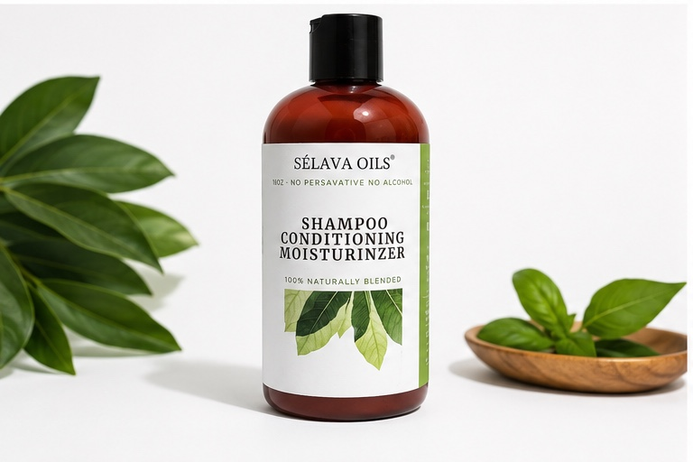 16oz SéLAVA Oils Shampoo Conditioning Moisturizer